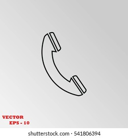 Phone icon vector, Vector EPS 10 illustration style