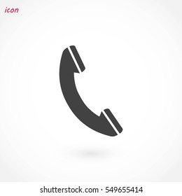 Phone icon, Vector EPS 10 illustration style