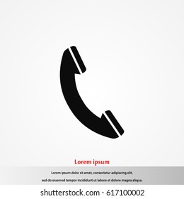 Phone icon, Vector EPS 10 illustration style