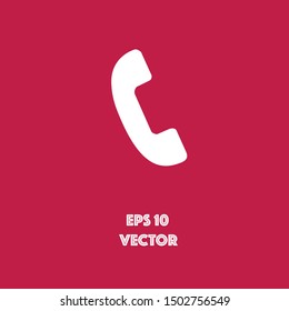 phone icon, phone vector. eps10