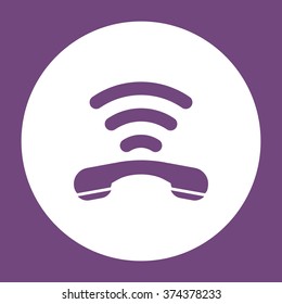 Phone Icon vector flat design