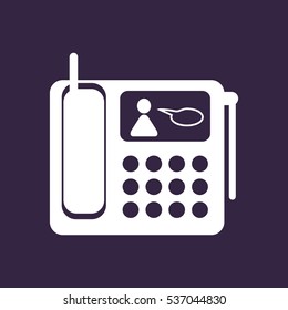 Phone Icon Vector flat design style