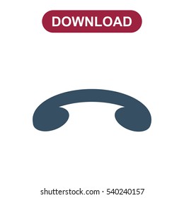 Phone Icon Vector flat design style