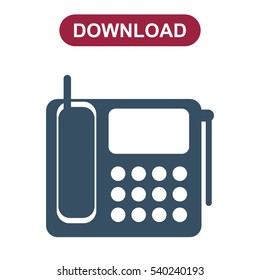 Phone Icon Vector flat design style