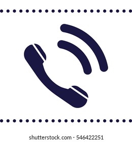 Phone Icon Vector flat design style