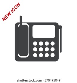 Phone Icon Vector flat design style