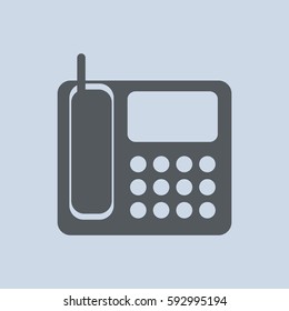 Phone Icon Vector flat design style