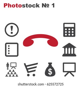 Phone Icon Vector flat design style