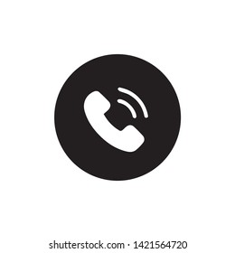 Phone Icon Vector. Phone Glyph Icon Illustration - Vector