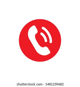 Phone icon vector. Phone glyph icon illustration - Vector