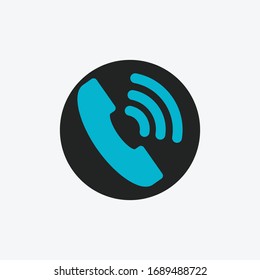 Phone icon vector. Phone glyph icon illustration - Vector