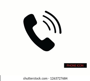 phone icon vector hand drawn with wifi
