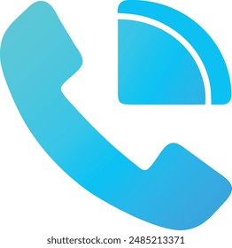 Vector del icono del teléfono de alta calidad.