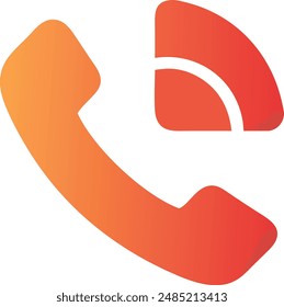 Vector del icono del teléfono de alta calidad.
