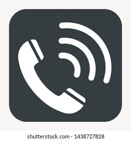 Phone icon vector. Phone icon illustration