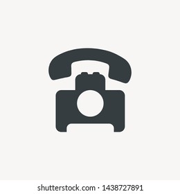 Phone icon vector. Phone icon illustration