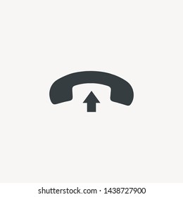 Phone icon vector. Phone icon illustration