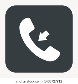 Phone icon vector. Phone icon illustration