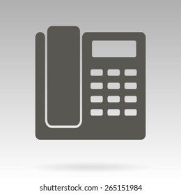Phone icon, vector illustration