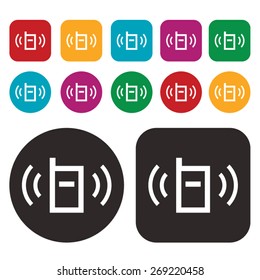 Phone icon. Vector illustration