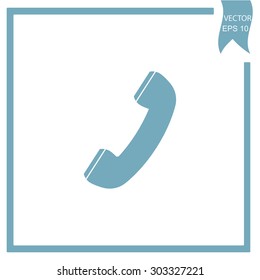 phone icon vector illustration