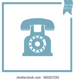 phone icon vector illustration