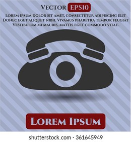 Phone icon vector illustration