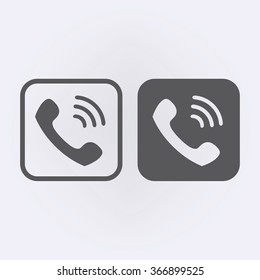 Phone icon . Vector illustration