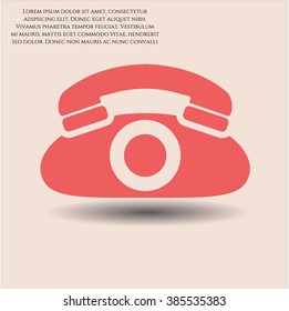 Phone icon vector illustration