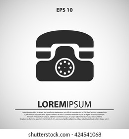 phone icon. phone vector illustration