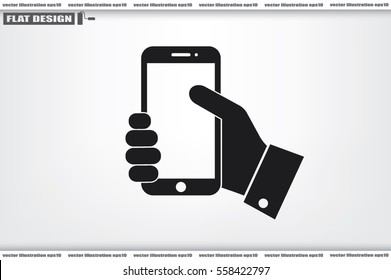 Phone icon vector illustration.