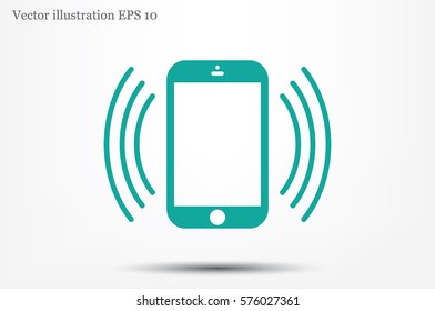 phone icon vector illustration.