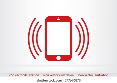 phone icon vector illustration.