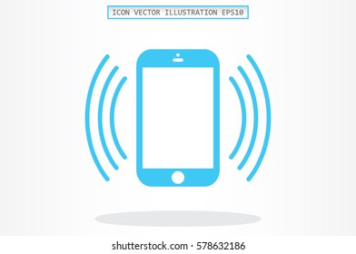 phone icon vector illustration.