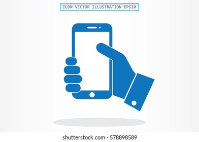 Phone icon vector illustration.