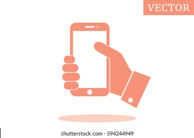 Phone icon vector illustration.