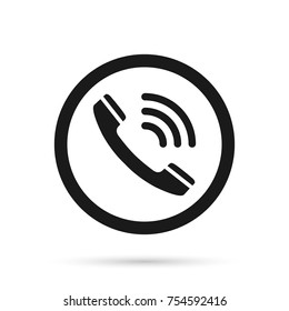 Phone icon. Vector illustration