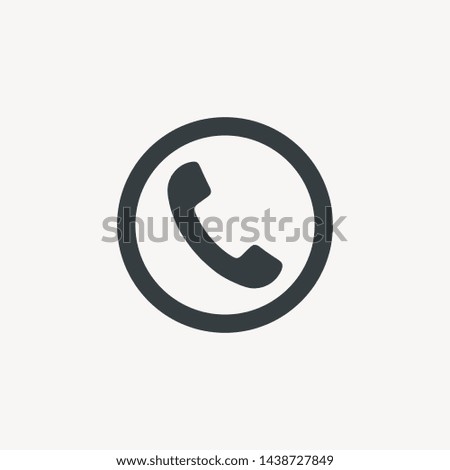 Phone icon vector. Phone icon illustration
