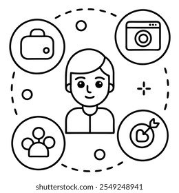 phone icon vector illustration art design 