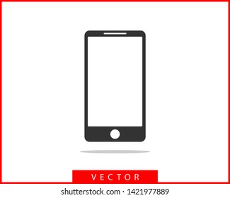 Phone icon vector illustration. Call center app. Telephone icons trendy flat style. Contact us line silhouette.
