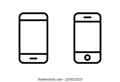Ilustración vectorial de icono de teléfono. Signo y símbolo de llamada. símbolo de teléfono