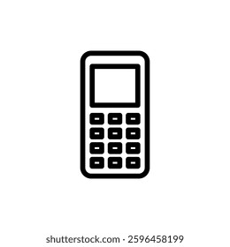 Phone icon vector illustration. Call sign and symbol. telephone symbol