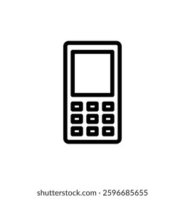 Phone icon vector illustration. Call sign and symbol. telephone symbol