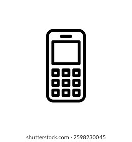 Phone icon vector illustration. Call sign and symbol. telephone symbol