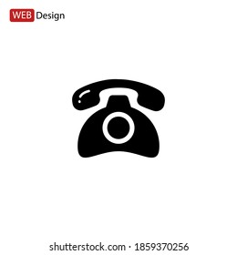 icono de teléfono. Ilustración del vector EPS 10.