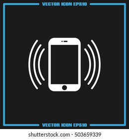 phone icon vector illustration EPS 10