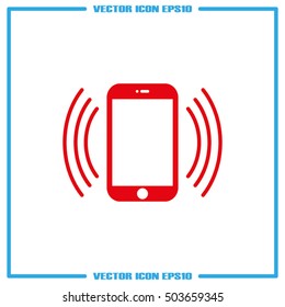 phone icon vector illustration EPS 10