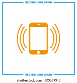 phone icon vector illustration EPS 10