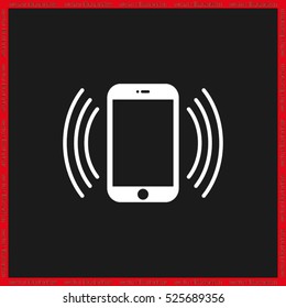 phone icon vector illustration EPS 10