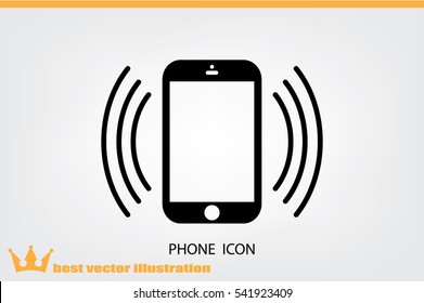 phone icon vector illustration EPS 10